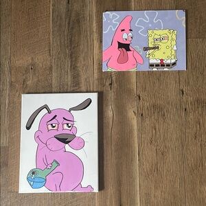 Cartoon Character Canvas wall decor